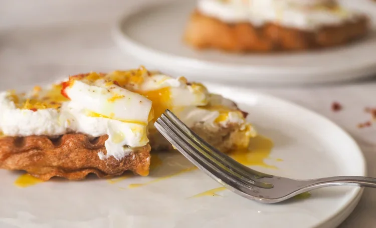 Egg and Labneh Breakfast Toast