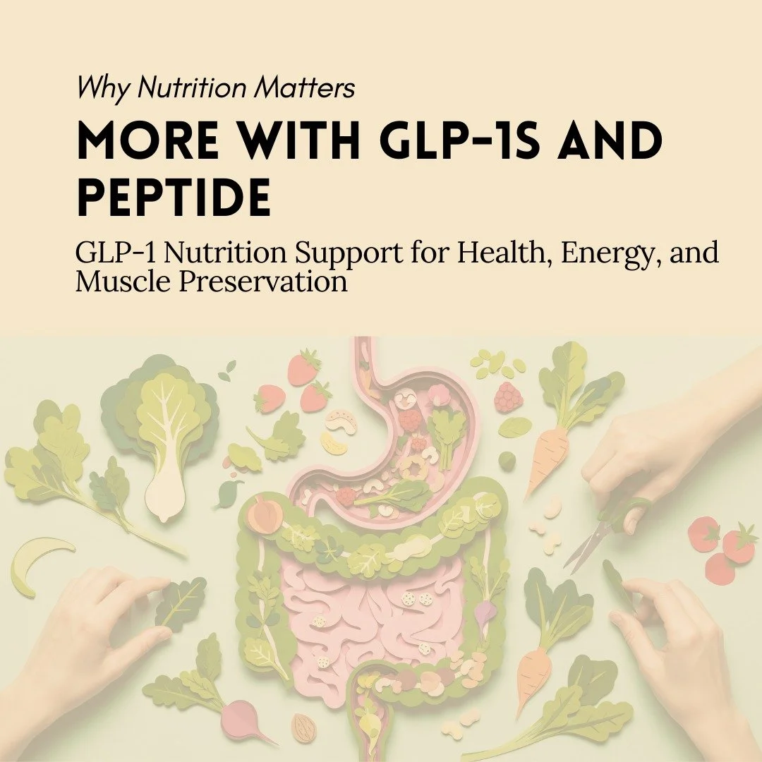 GLP-1 Nutrition Support for Health, Energy, and Muscle Preservation