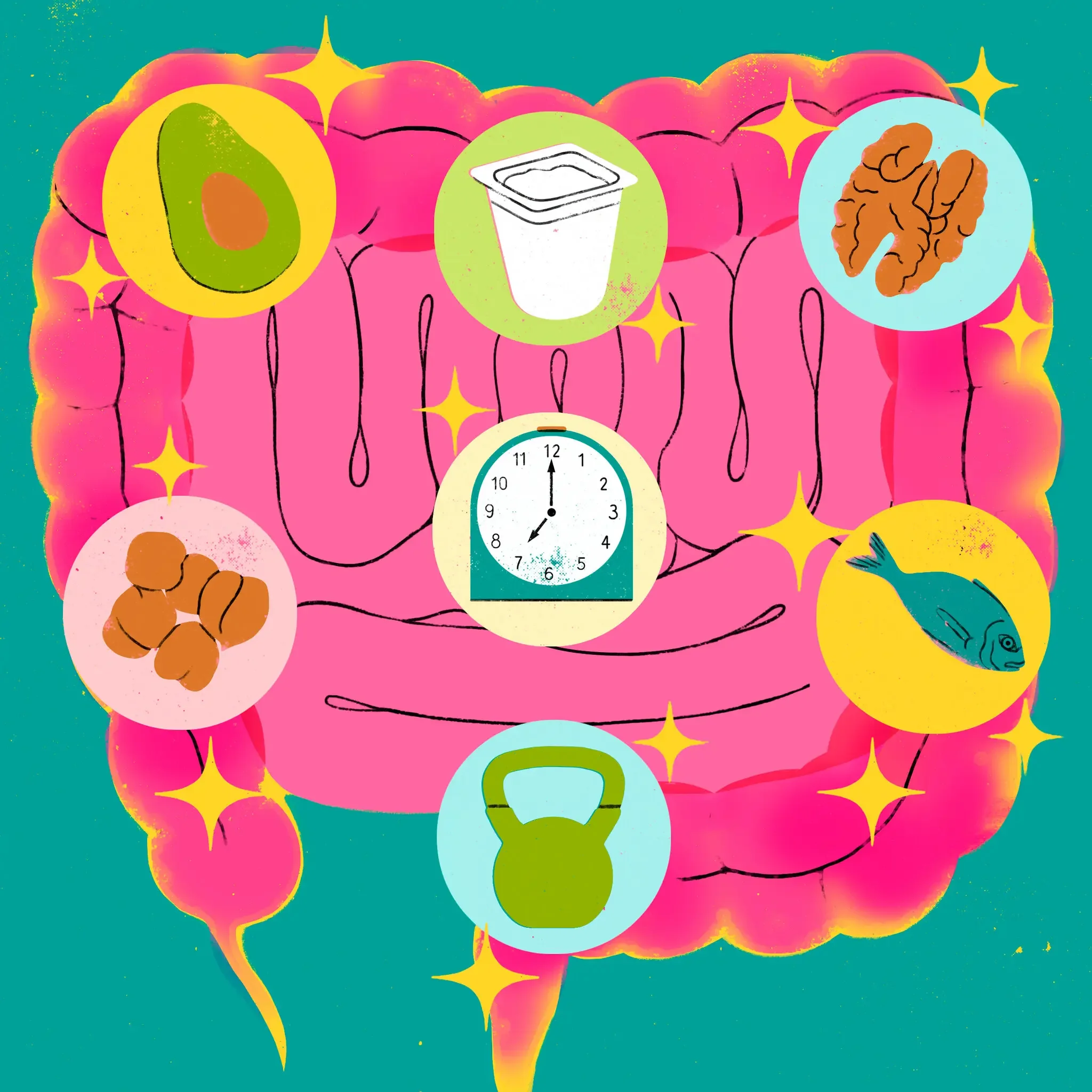 Registered dietitian Rosa Keller offering gut health and digestive wellness services in Costa Mesa