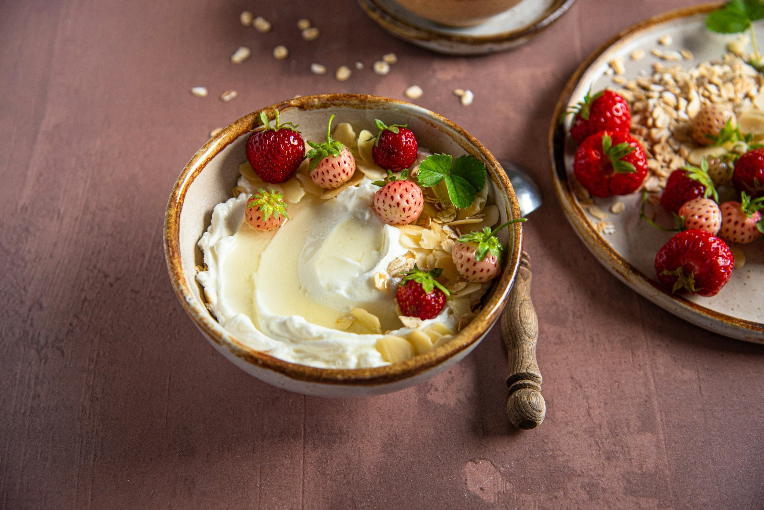 Nutritionist Rosa Keller’s healthy Greek yogurt breakfast with seasonal fruit and honey