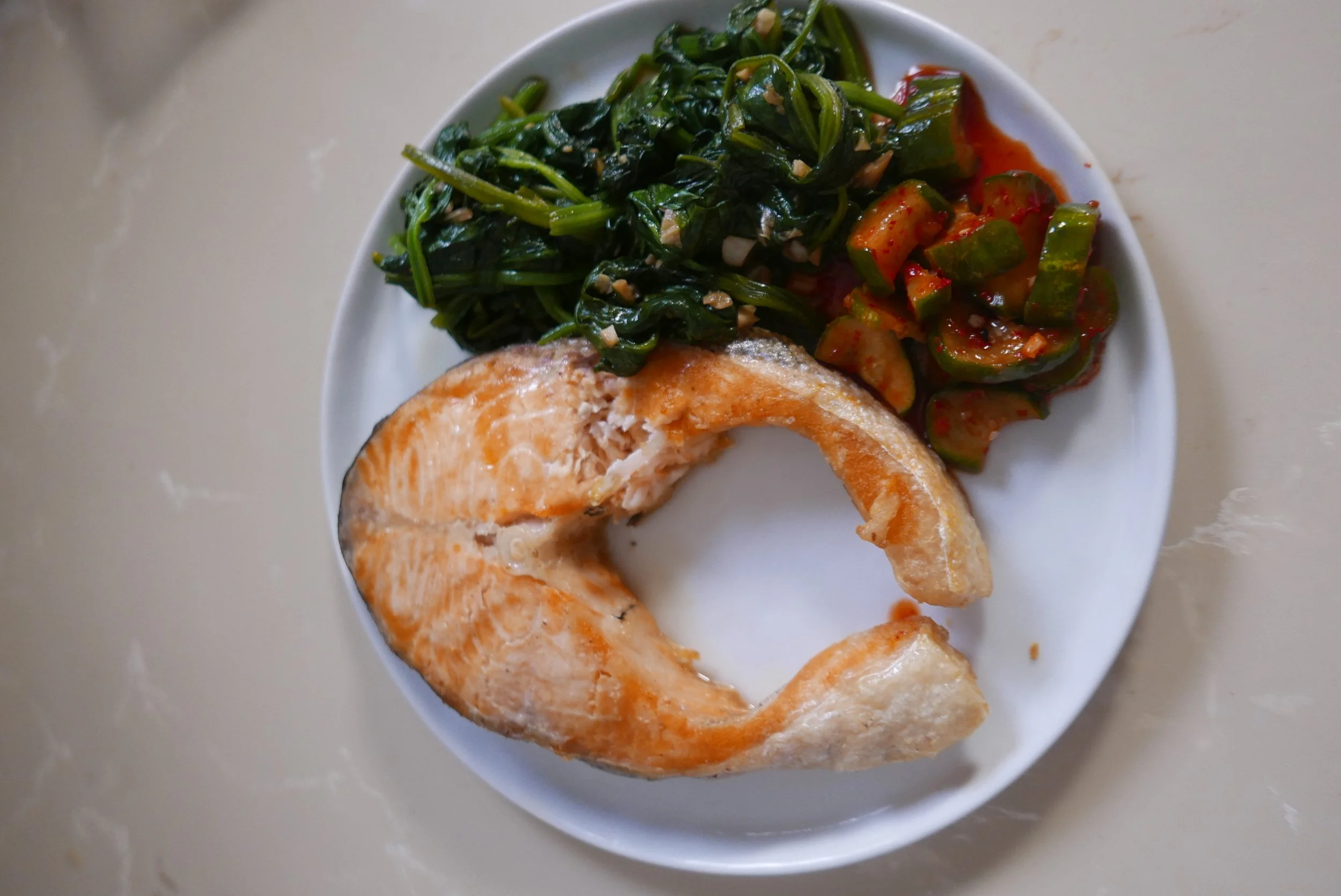 Garlic Stir-Fried Taiwanese Spinach 