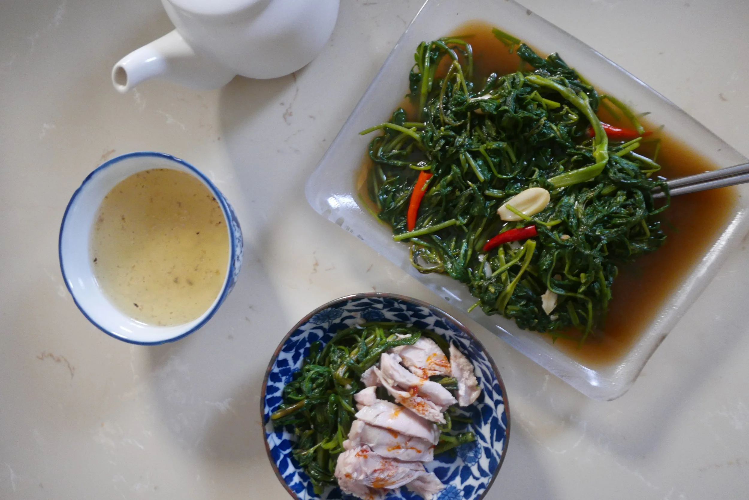 Morning Glory Stir-Fry Recipe for Glowing Skin