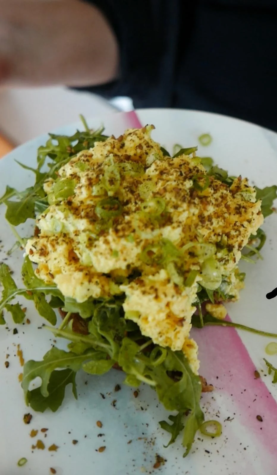 High Plant Nitrate - Egg and Labneh Breakfast Toast