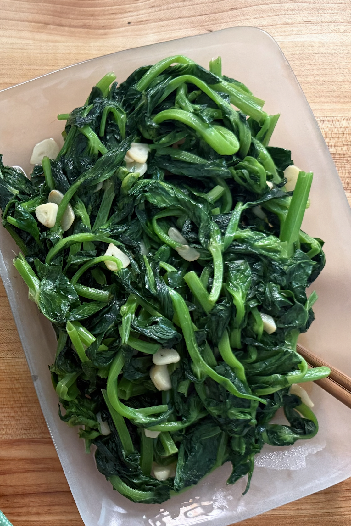 🥬 Garlic Pea Shoots (Din Tai Fung Style)