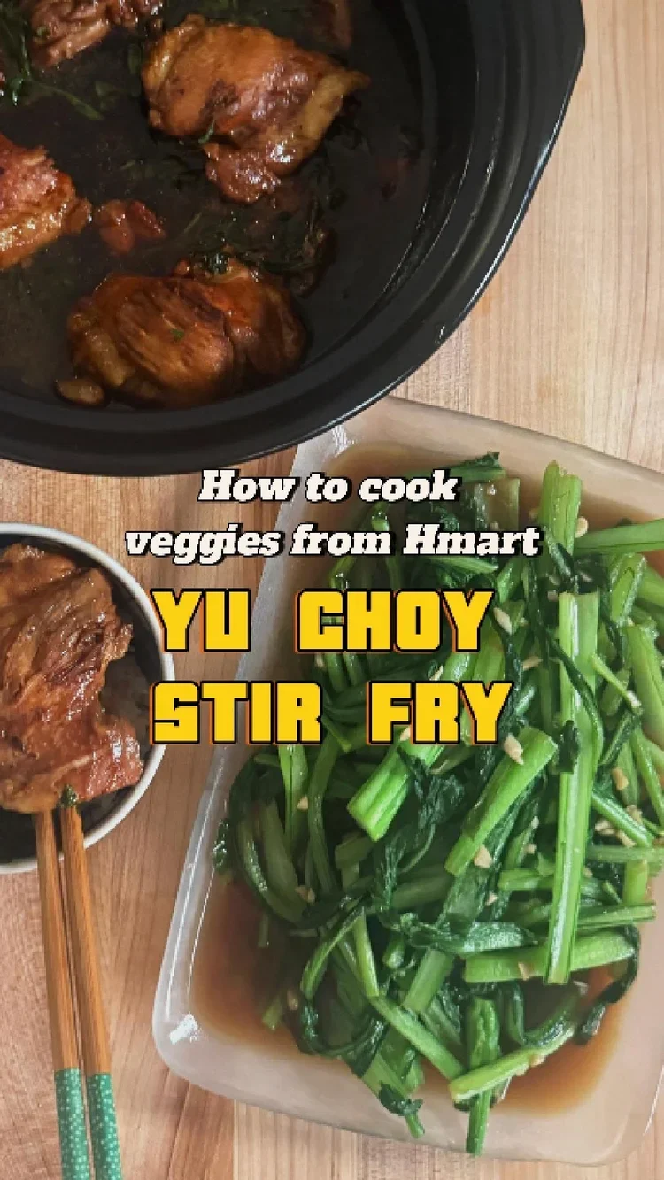 Healthy Yu Choy Sum Stir-Fry Recipe