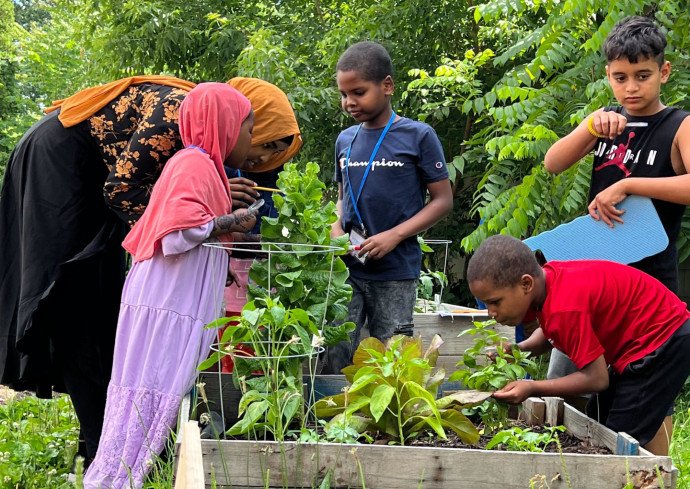 Community Garden on Syracuse's Northside