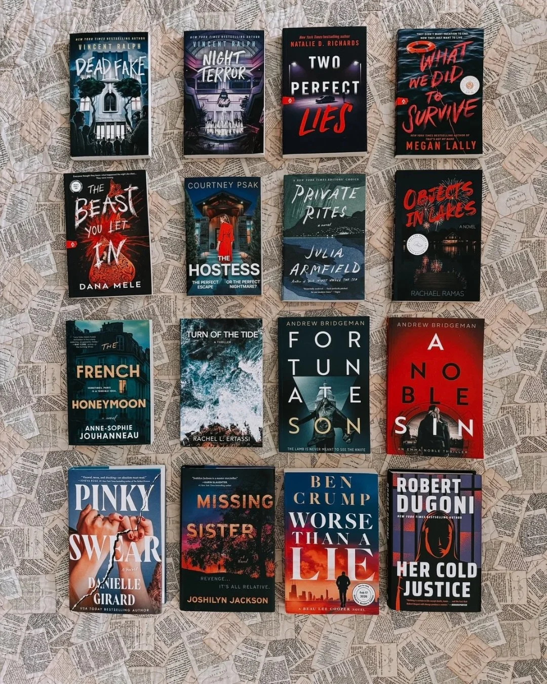 🔖 Save this post if you&rsquo;re looking for thriller books with cursed small towns, obsessive revenge, missing girls, twisted friendships, elite worlds, survival scenarios, and secrets that ruin people&rsquo;s lives.

From YA horror and psychologic