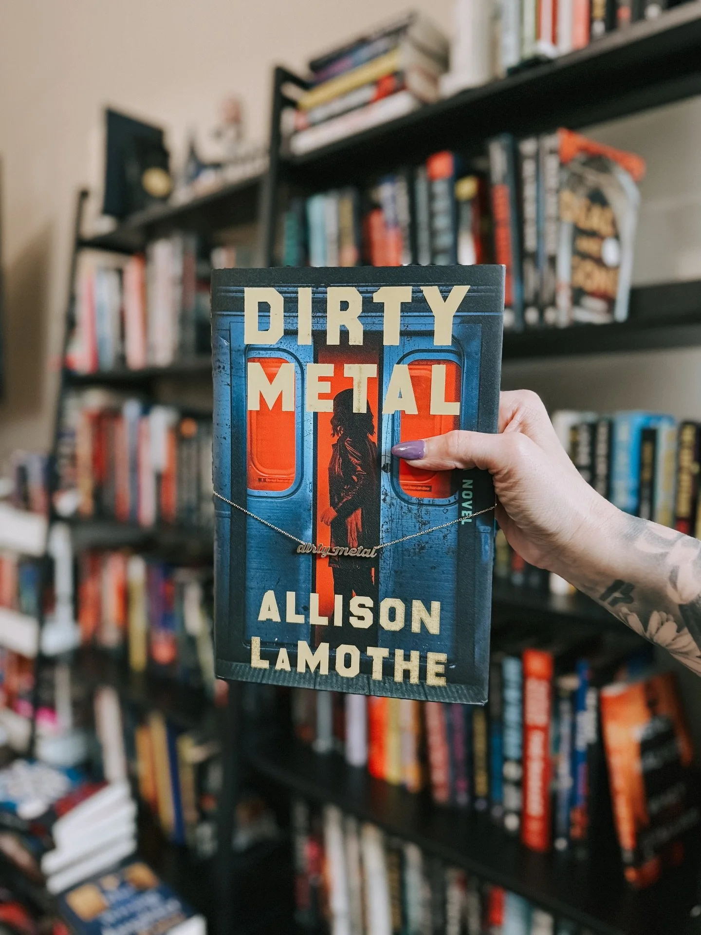 If you like your thrillers gritty, fast-paced, and crawling with secrets, this debut novel needs to be on your radar.

I&rsquo;m giving away one (1) finished copy of DIRTY METAL + a &ldquo;dirty metal&rdquo; necklace to one (1) lucky US reader.

Swip