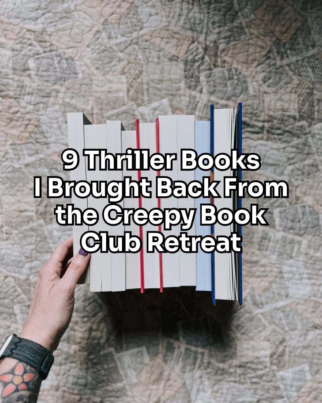 Secrets, lies, revenge, cults, and deadly ambitions! These thrillers prove the truth never stays buried for long.

I picked up all of these during my recent trip to the Creepy Book Club retreat in Scottsdale, Arizona last month, and they&rsquo;re pac