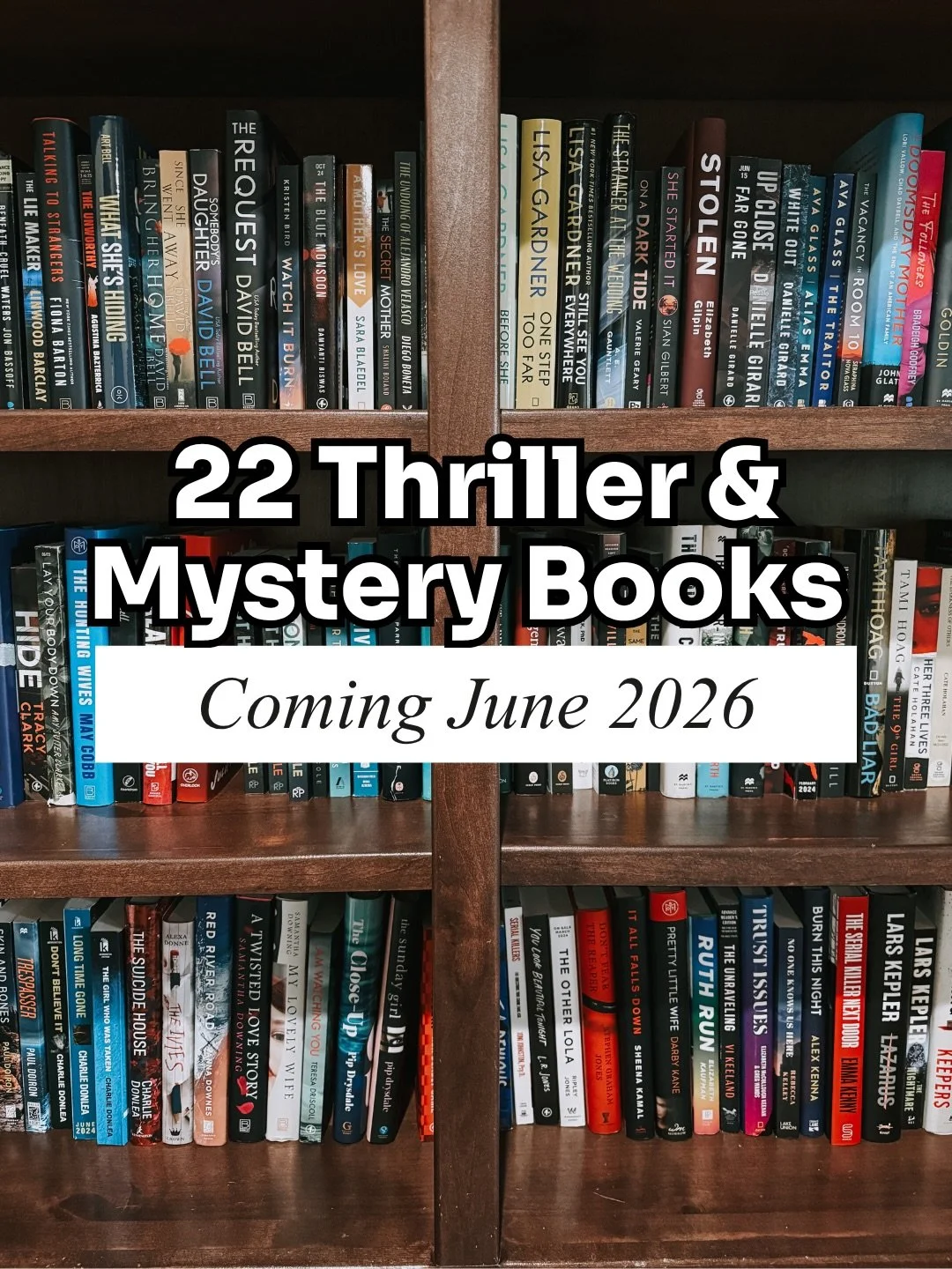 🔖 Save this post if you&rsquo;re looking for new thriller, mystery, suspense, and horror books to add to your June TBR! 

This month is packed with survival thrillers and missing girls to secretive wellness retreats, creepy attics, influencer yachts