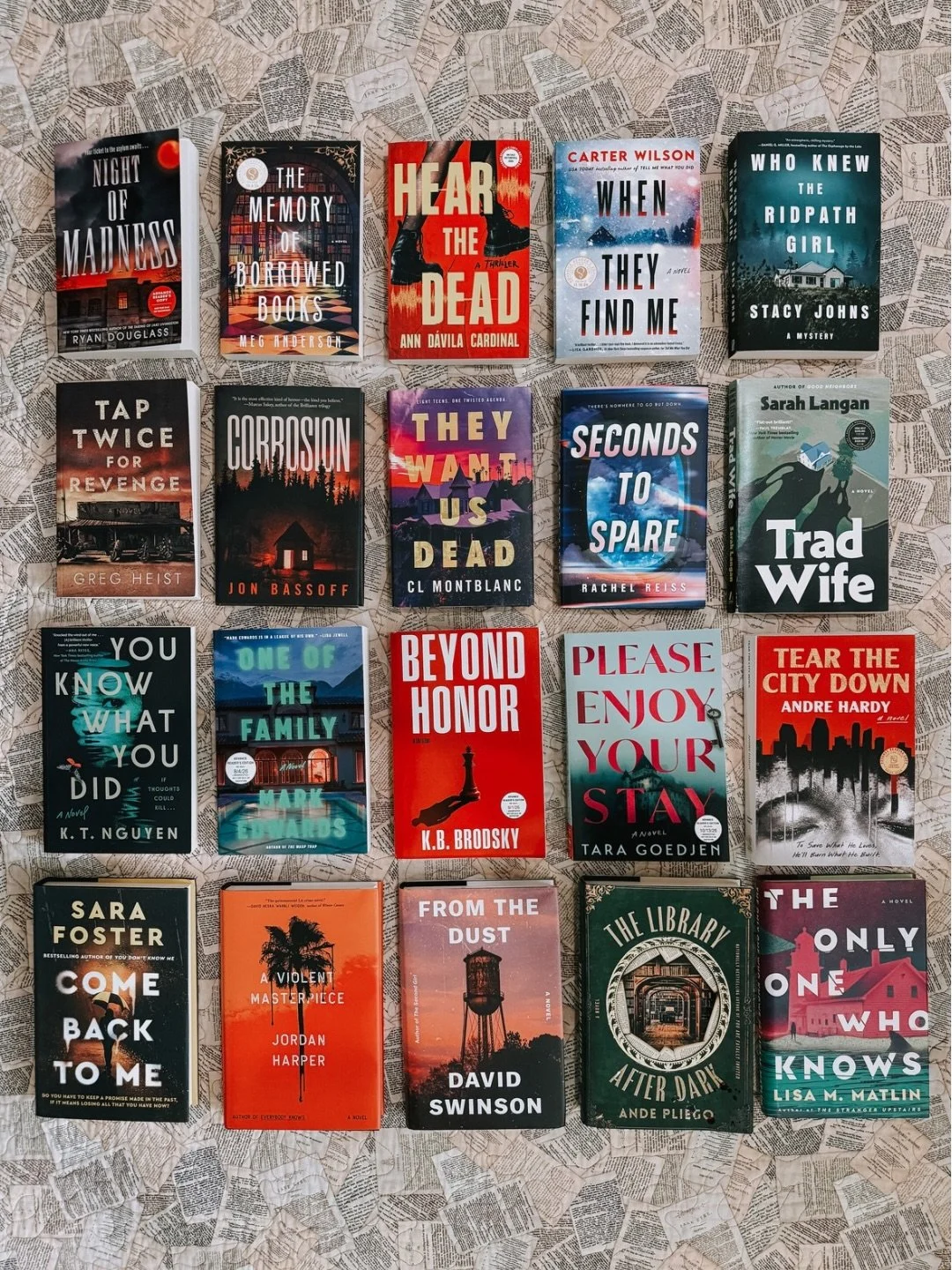 Bookmark this post if your thriller TBR needs murder, secrets, revenge, locked-room chaos, and characters who are not making it out emotionally well. 💀📚

Whether you&rsquo;re craving something gothic and atmospheric, fast-paced and twisty, darkly e