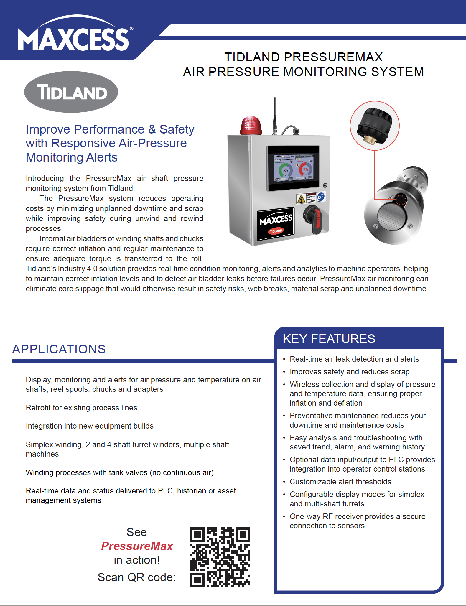PressureMax Product Sheet