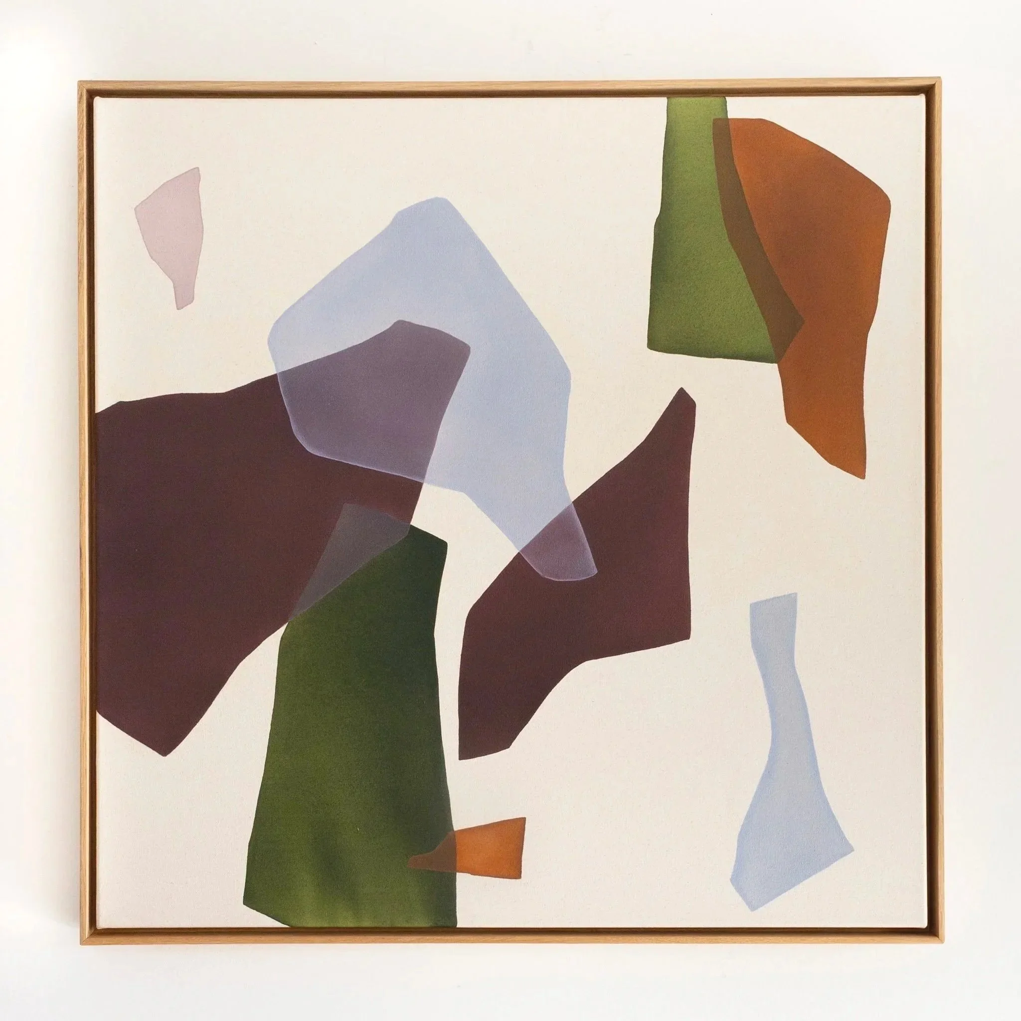 The Mark We Make While Listening, 36" x 36"