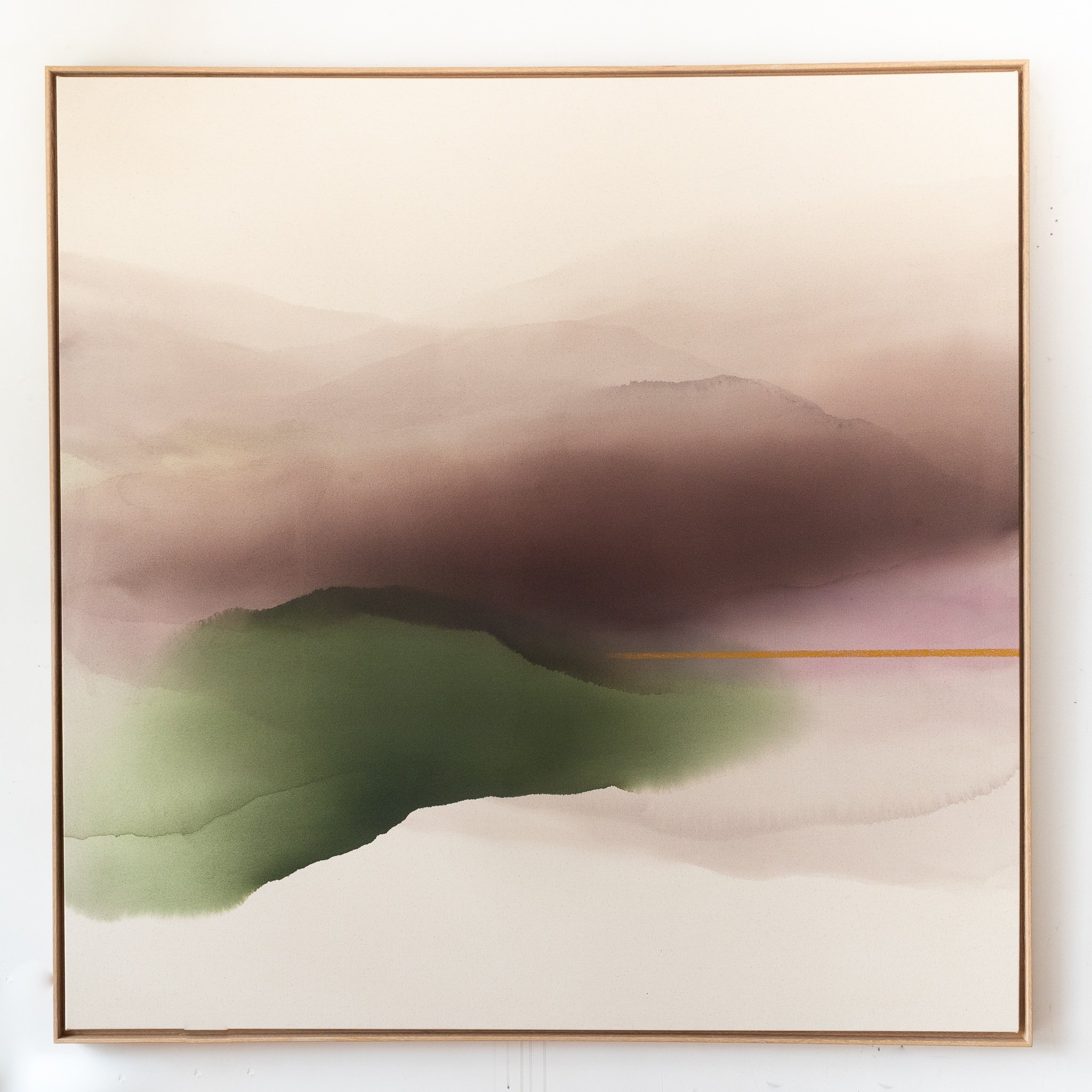 "When It Lasts", 58" x 58"