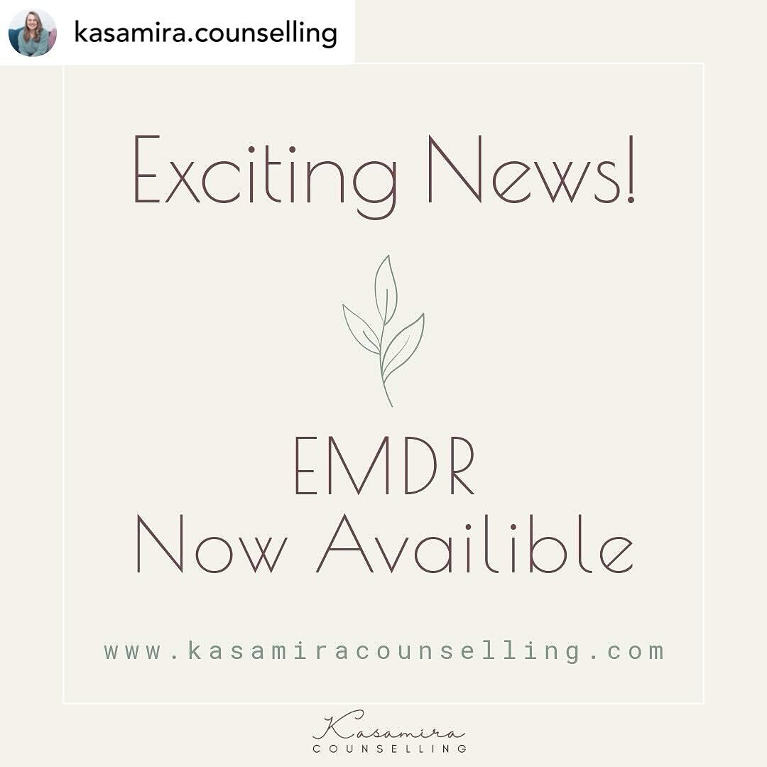 Posted @withregram &bull; @kasamira.counselling Exciting!! 

So this week I have been MIA, but I promise it&rsquo;s been for good reason. I have been in training for EMDR. It has been such an experience, from witnessing the amazing break throughs of 