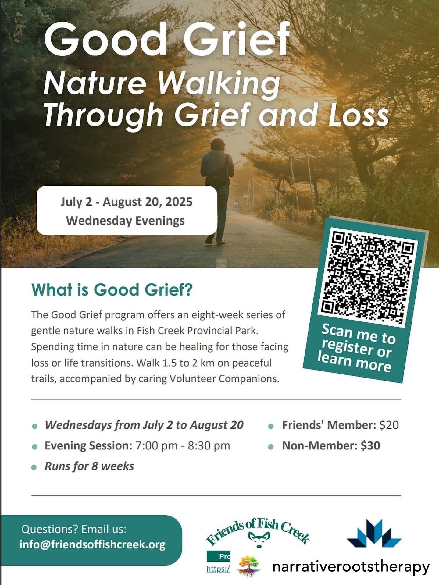 Thank you JoAnn for volunteering with this incredible offering - you are magick and gift to our community for being able to hold beautiful heart space for those of us walking with grief 🫂

Posted @withregram &bull; @narrativerootstherapy Grateful to
