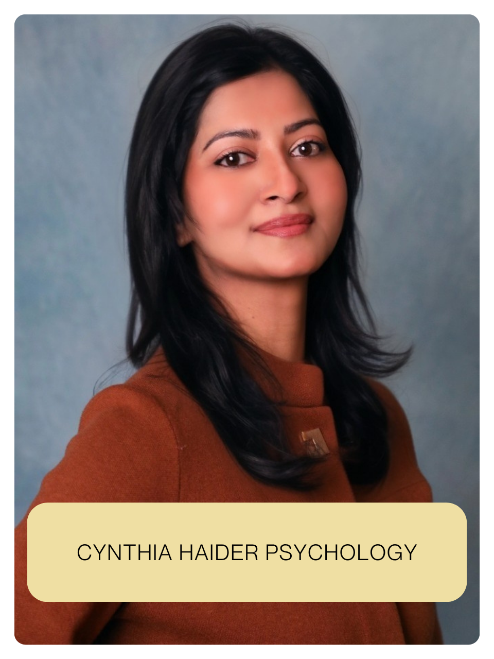 Cynthia Haider (She/Her), R Psych