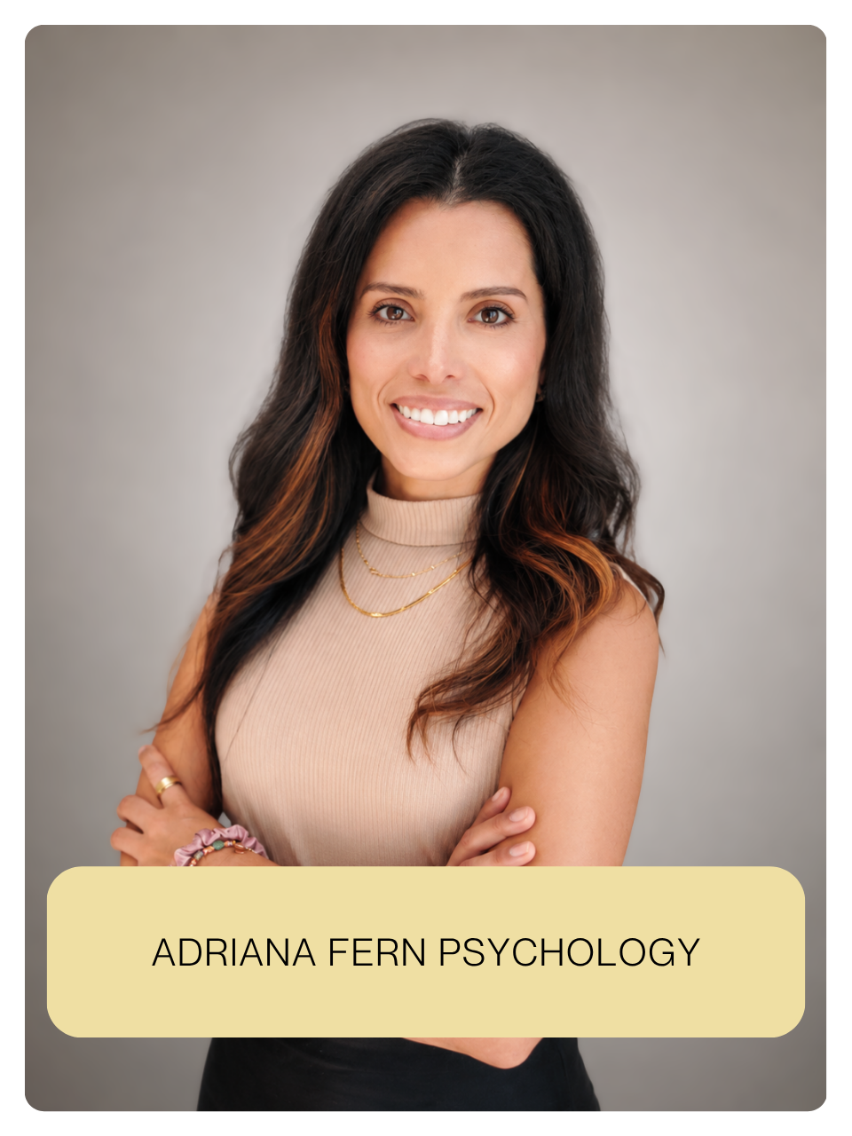 Adriana Fernandez (She/Her), R. Psych