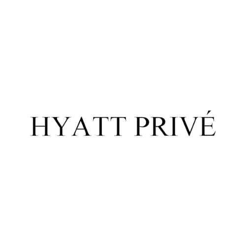 Hyatt Prive logo in black on a white background.