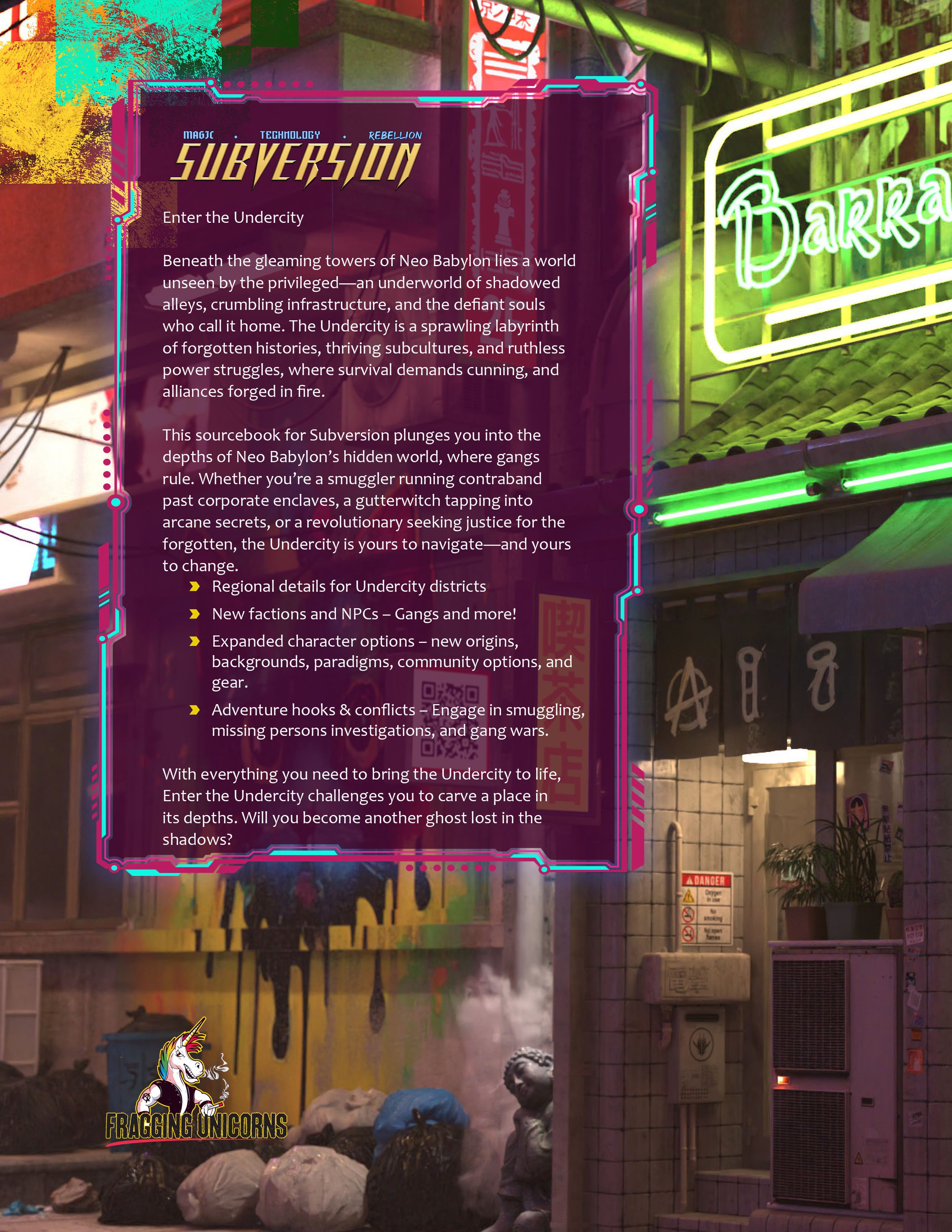 Enter the Undercity Cover Back.png