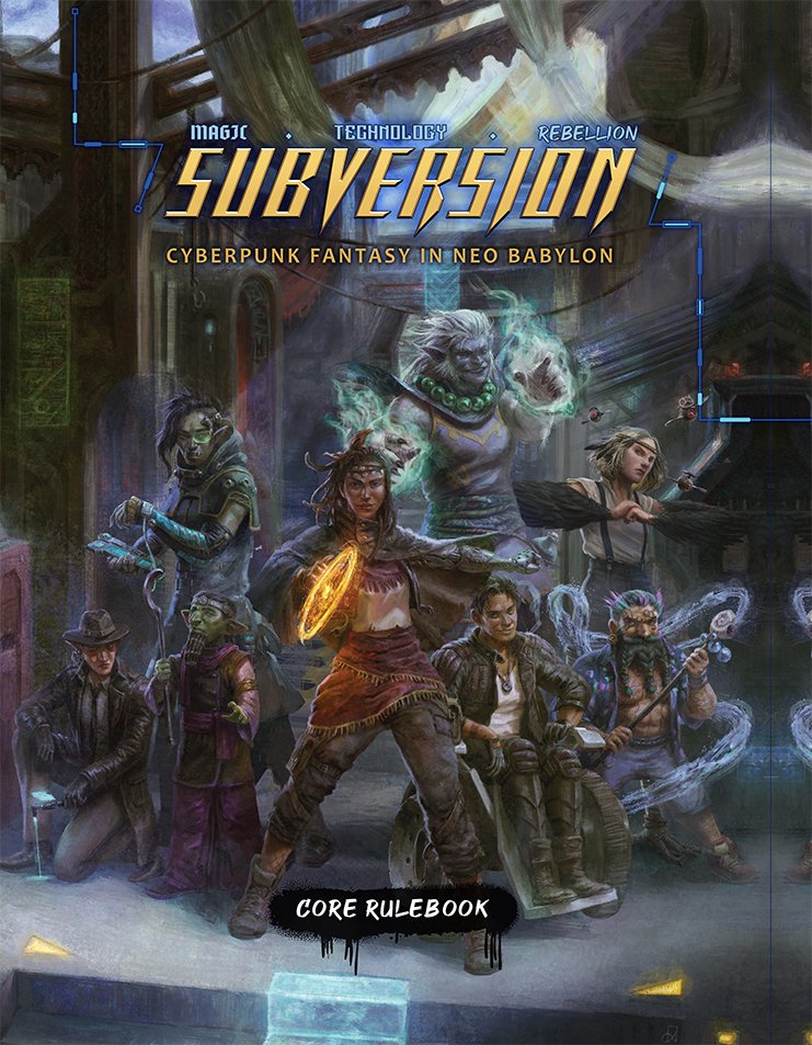 Subversion: Core Rulebook PDF