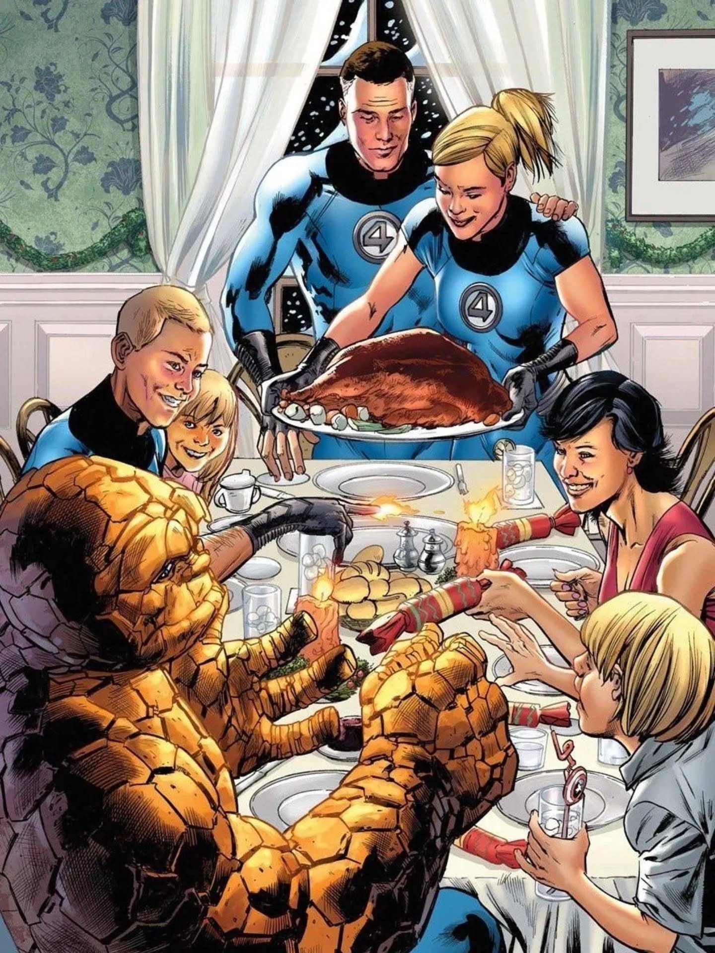 Happy Thanksgiving, nerds! Take a break from the comics and give thanks! Or give thanks to your comics! I dunno. I'm thankful for you all!