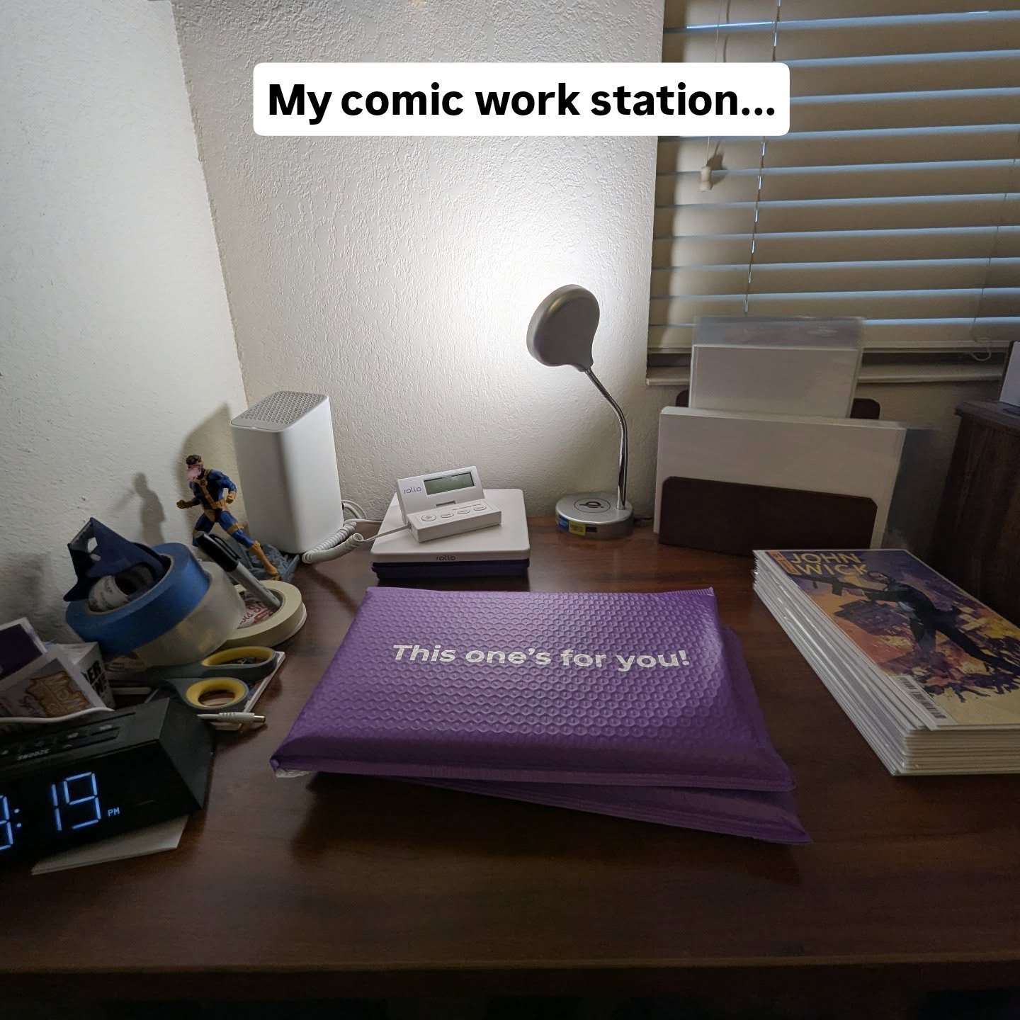 I need more room lol. But hey, I'm upgrading my shipping supplies!