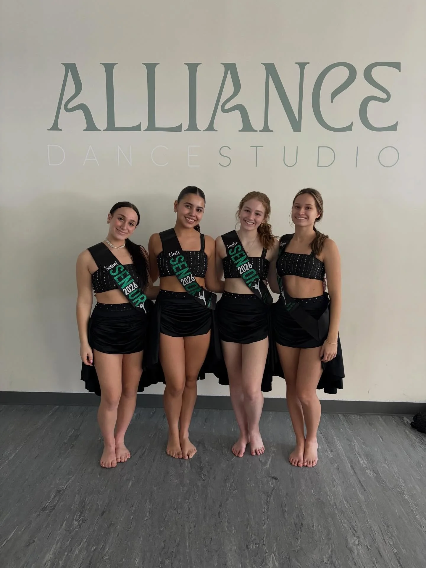 This weekend will be the last first competition for these beautiful dancers!! We love our Seniors 🤍