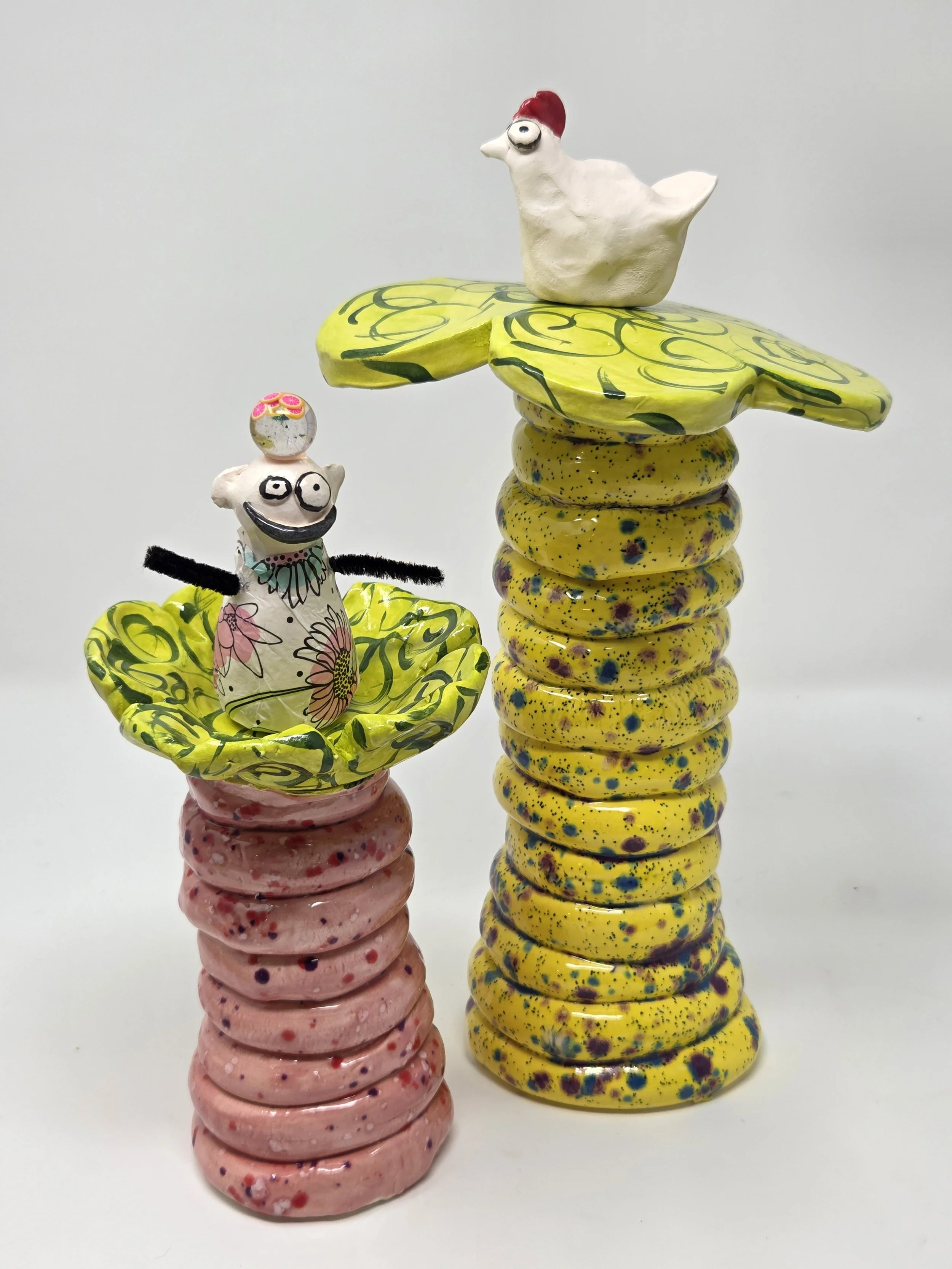 Trees, a Peep and a Chicken!