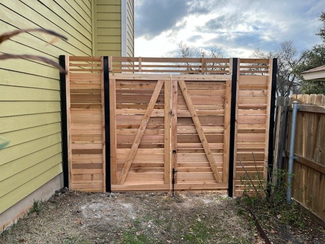 Horizontal Double Gate 1 back black steel posts.jpg