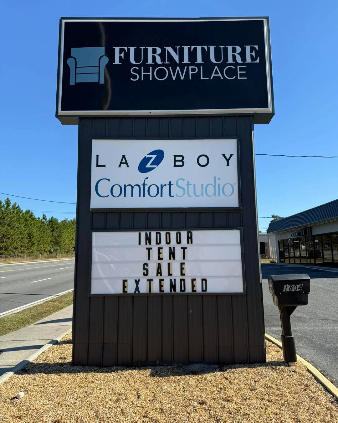 INDOOR TENT SALE EXTENDED!!!!
Take additional 10% off lowest clearance tags!!!!! There has not been a better time to get great quality furniture at such a great price!