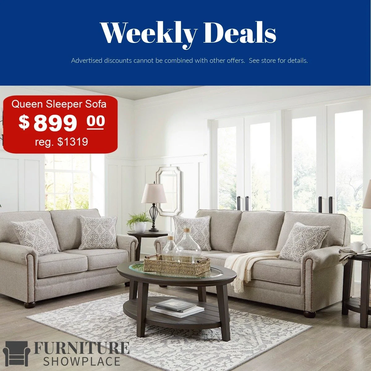 Weekly Deals at Furniture Showplace!