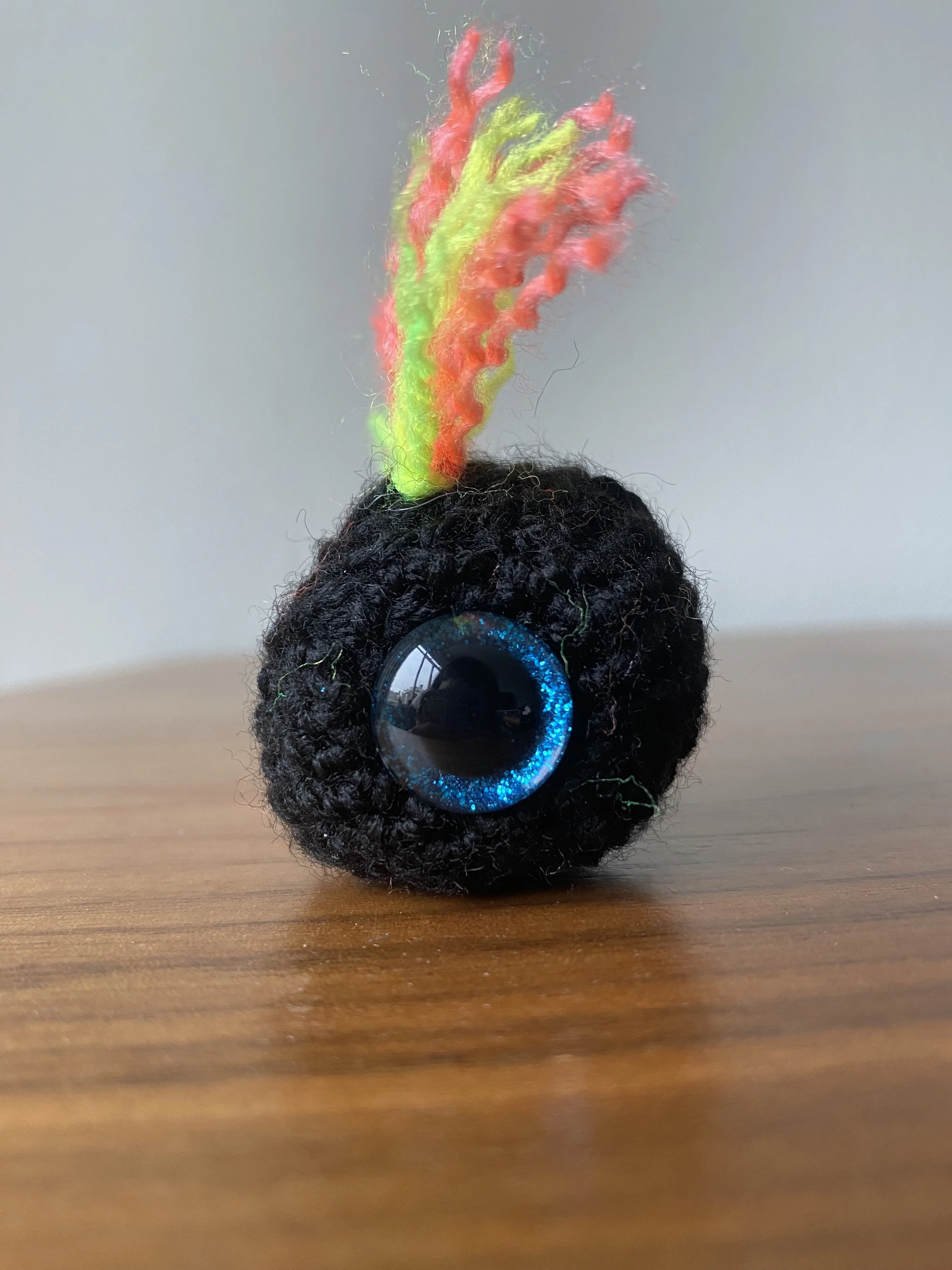 Megg the Mohawk egg neon edition