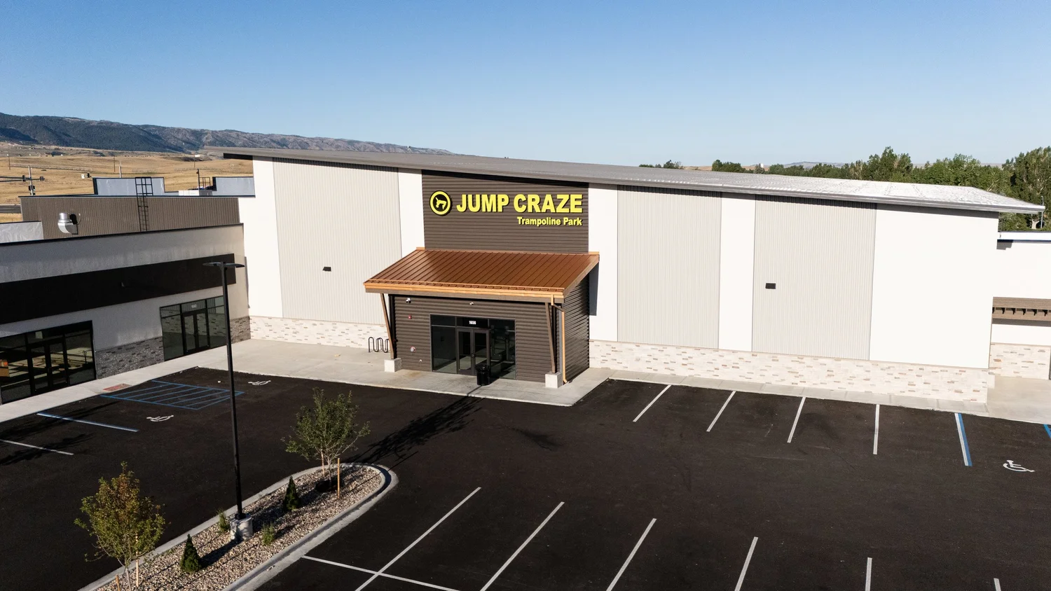 Jump Craze Trampoline Park building exterior