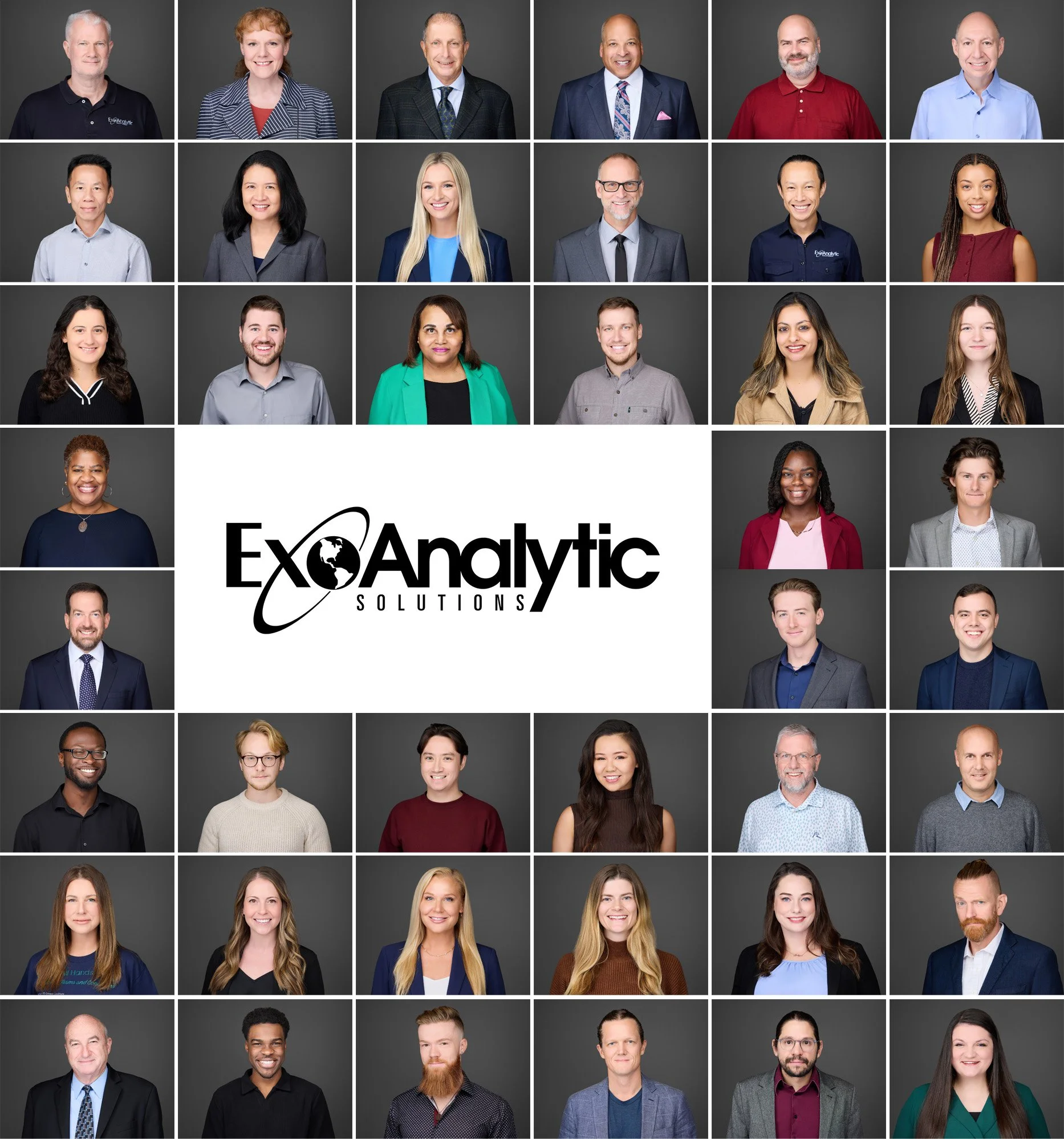 Irvine Team Headshots Collage