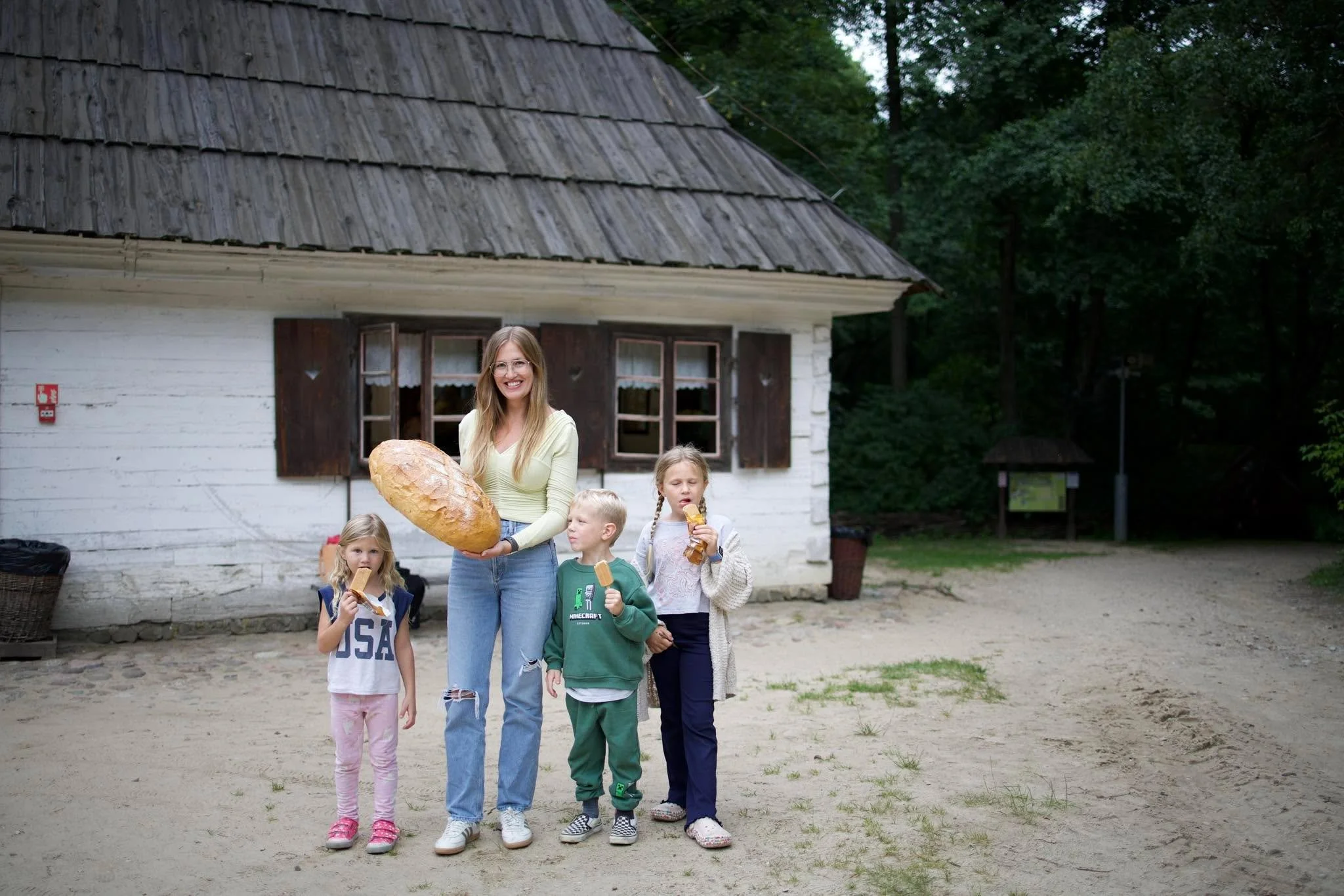 We got the traditional Polish break while kids selected ice cream :)