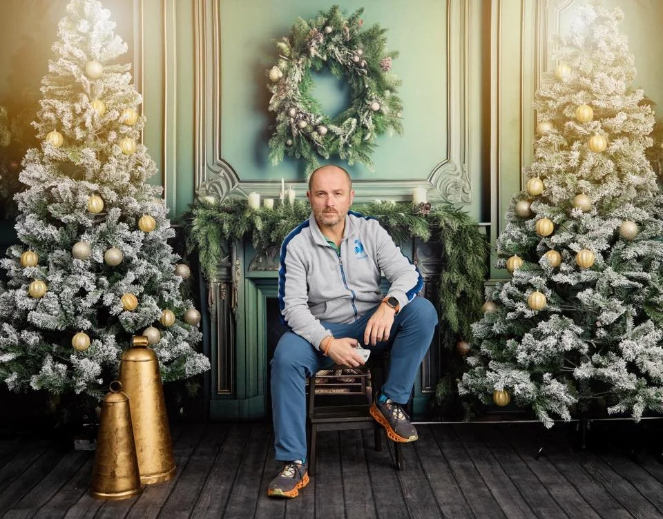 My holiday selfie portrait with a bit more flair :)