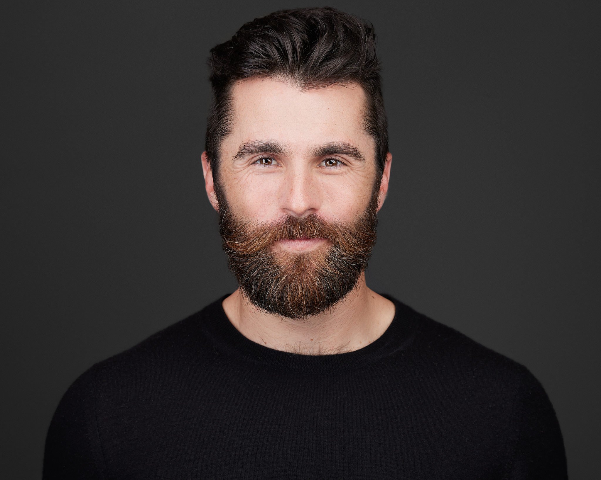 Male Model Headshot Shoot: Oliver Laudi @ Home