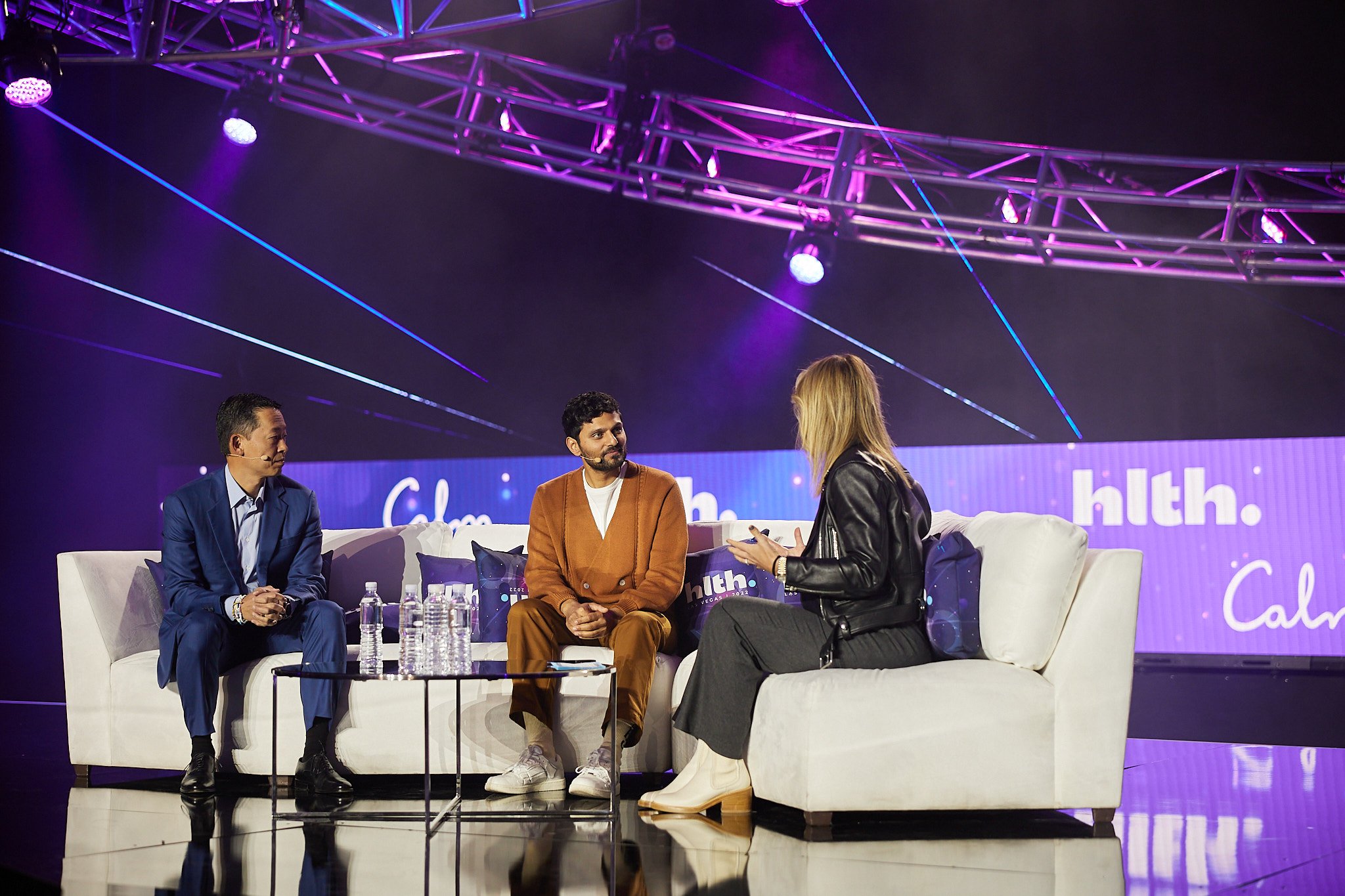 Jay Shetty at a conference - event photography