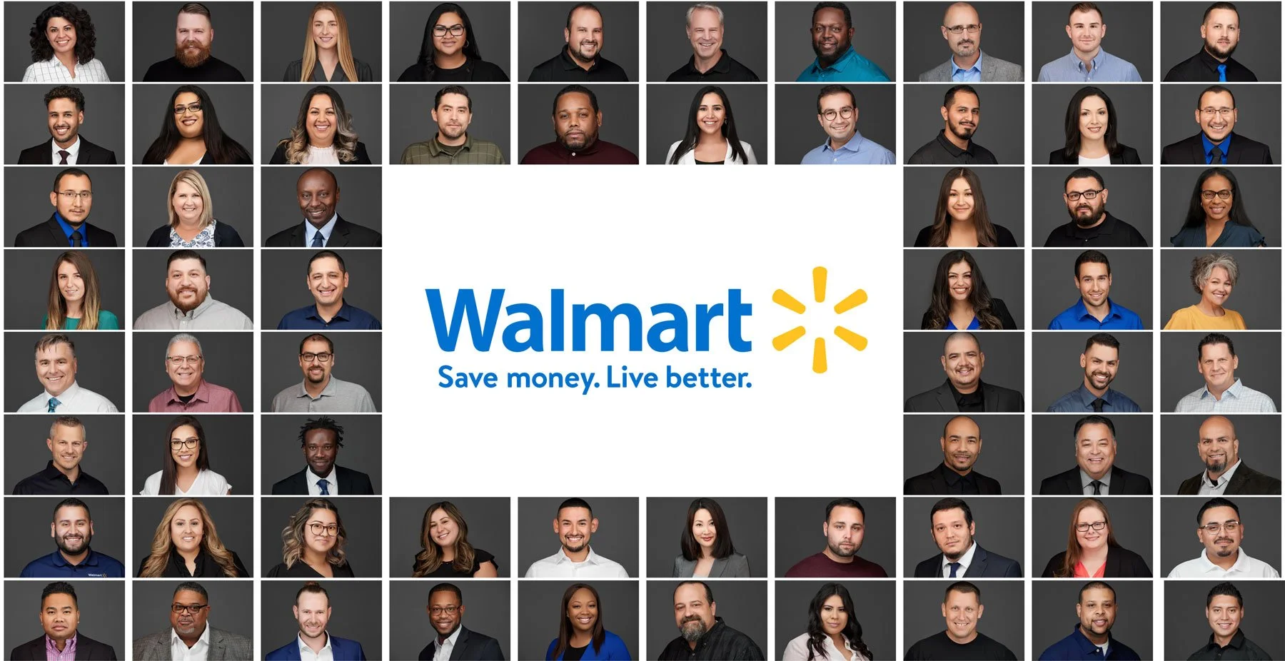Walmart Management Headshots