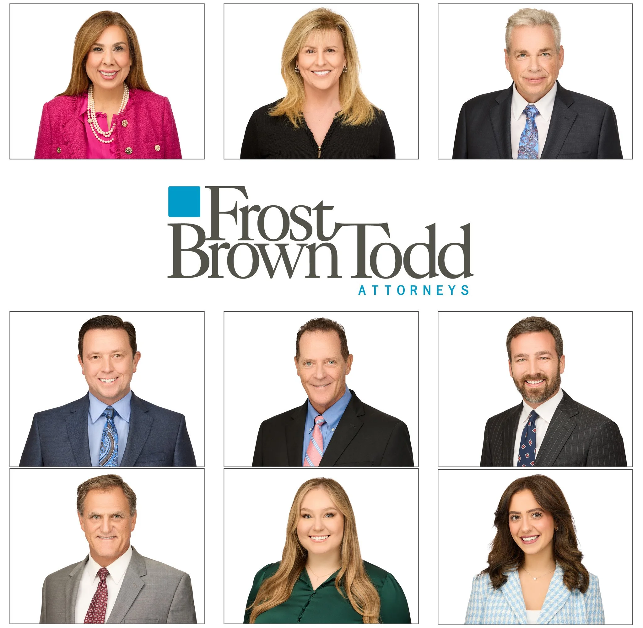 Lawyer Team Headshots of Frost Brown Todd - Newport Beach Office