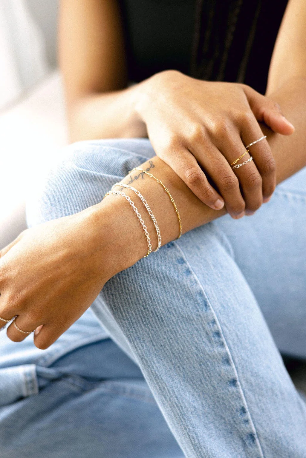 Permanent Jewelry by River Links Pop-Up at Hammertown