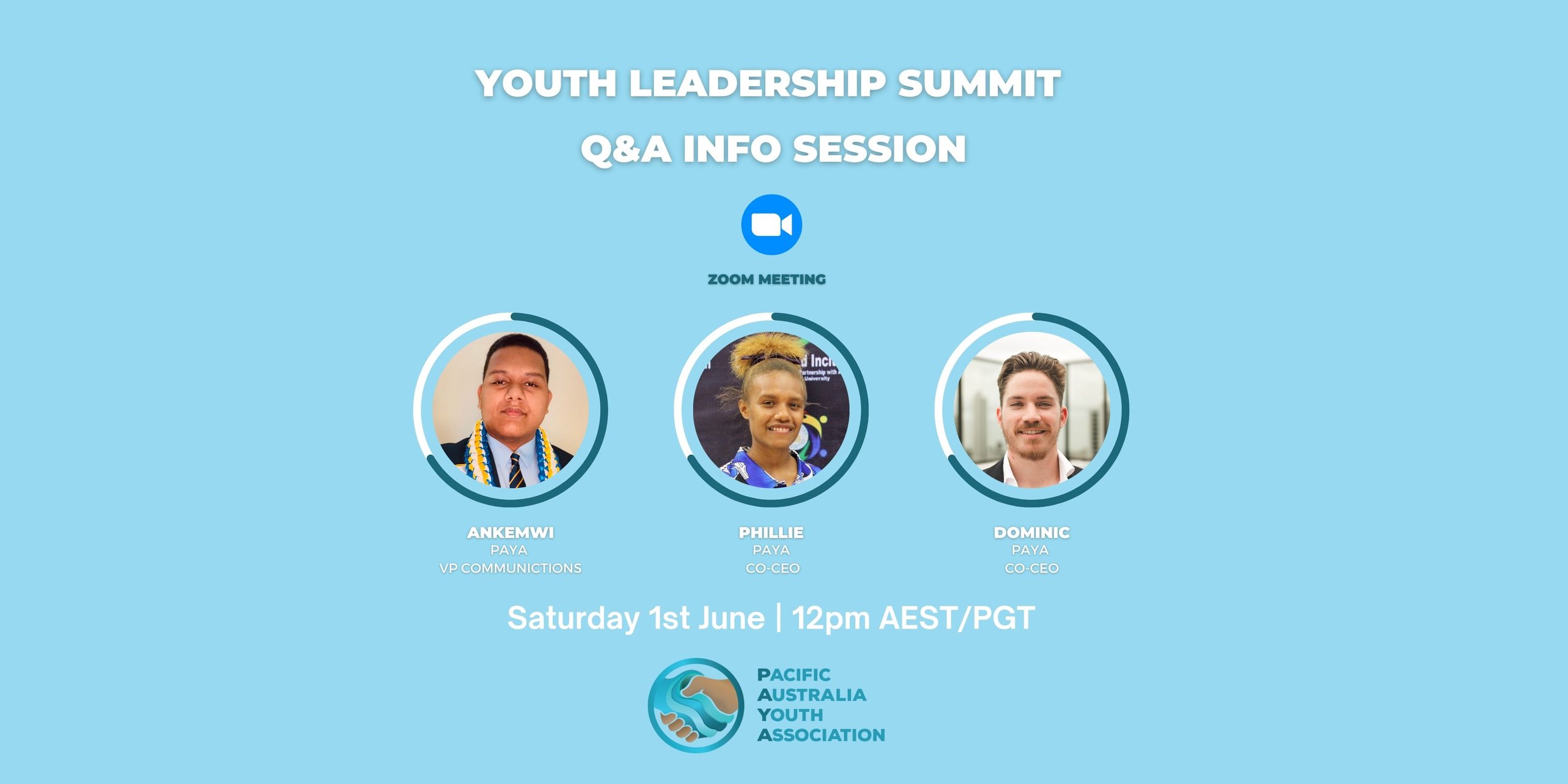 Q&A Info Session - Youth Leadership Summit Nauru 2024