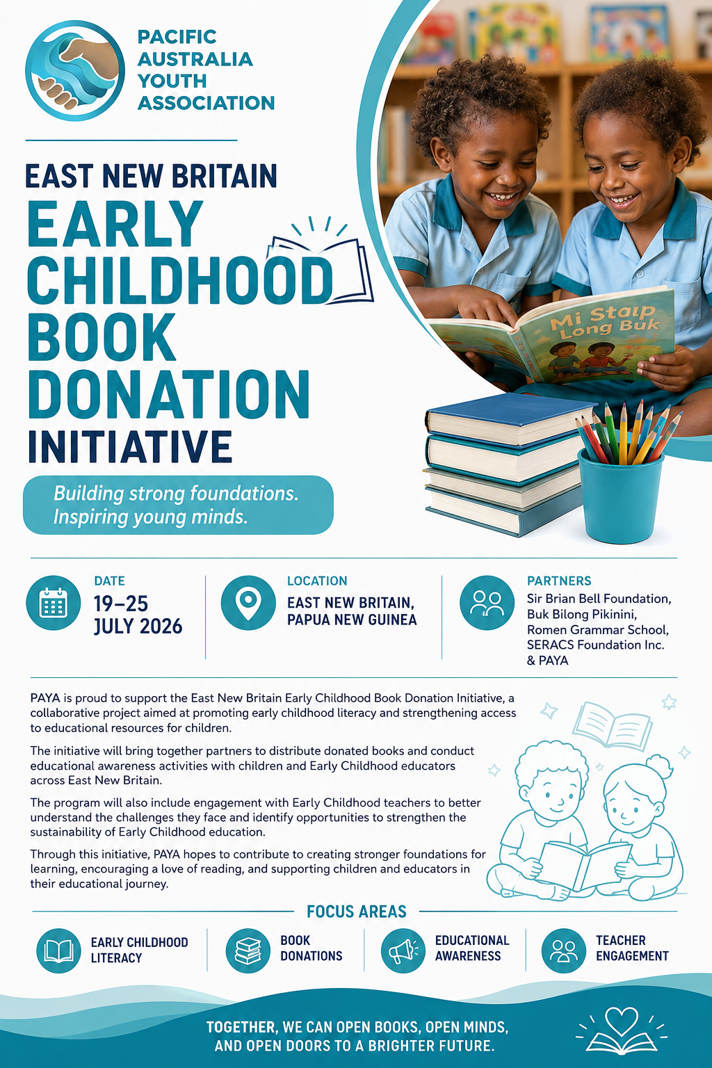 East New Britain Early Childhood Book Donation Initiative