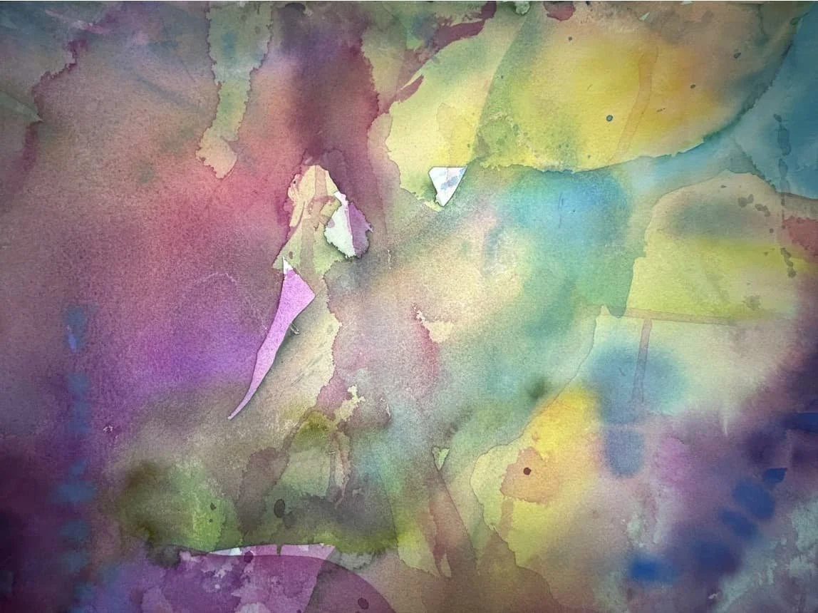 Filtering Through   15x11   unframed   $400