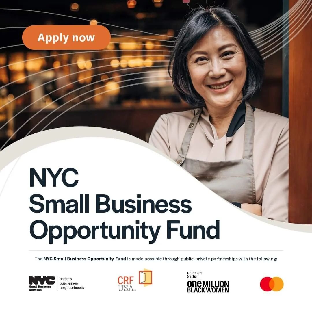 As part of the @nycmayor Blueprint for Economic Recovery, @nycsmallbiz has launched a historic $75 million loan fund to help NYC&rsquo;s small businesses rebuild, grow, hire, and thrive. 

The NYC Small Business Opportunity Fund delivers flexible, lo