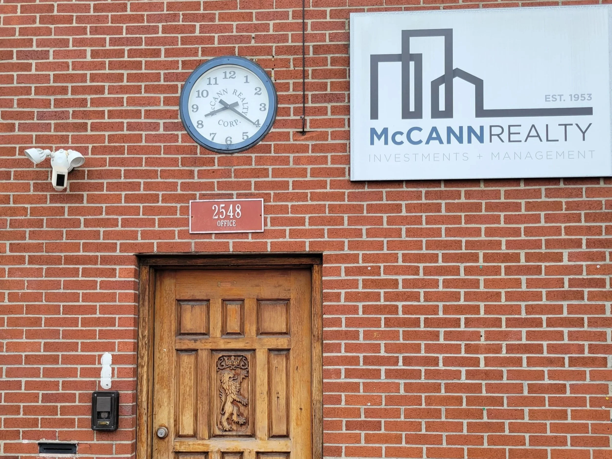 Image of MCCANN REALTY CORP store front in the Bronx, New York