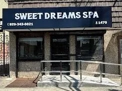 Image of Sweet Dreams Spa storefront in the Bronx New York