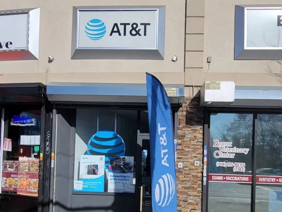 Image of A T & T  in the Bronx New York