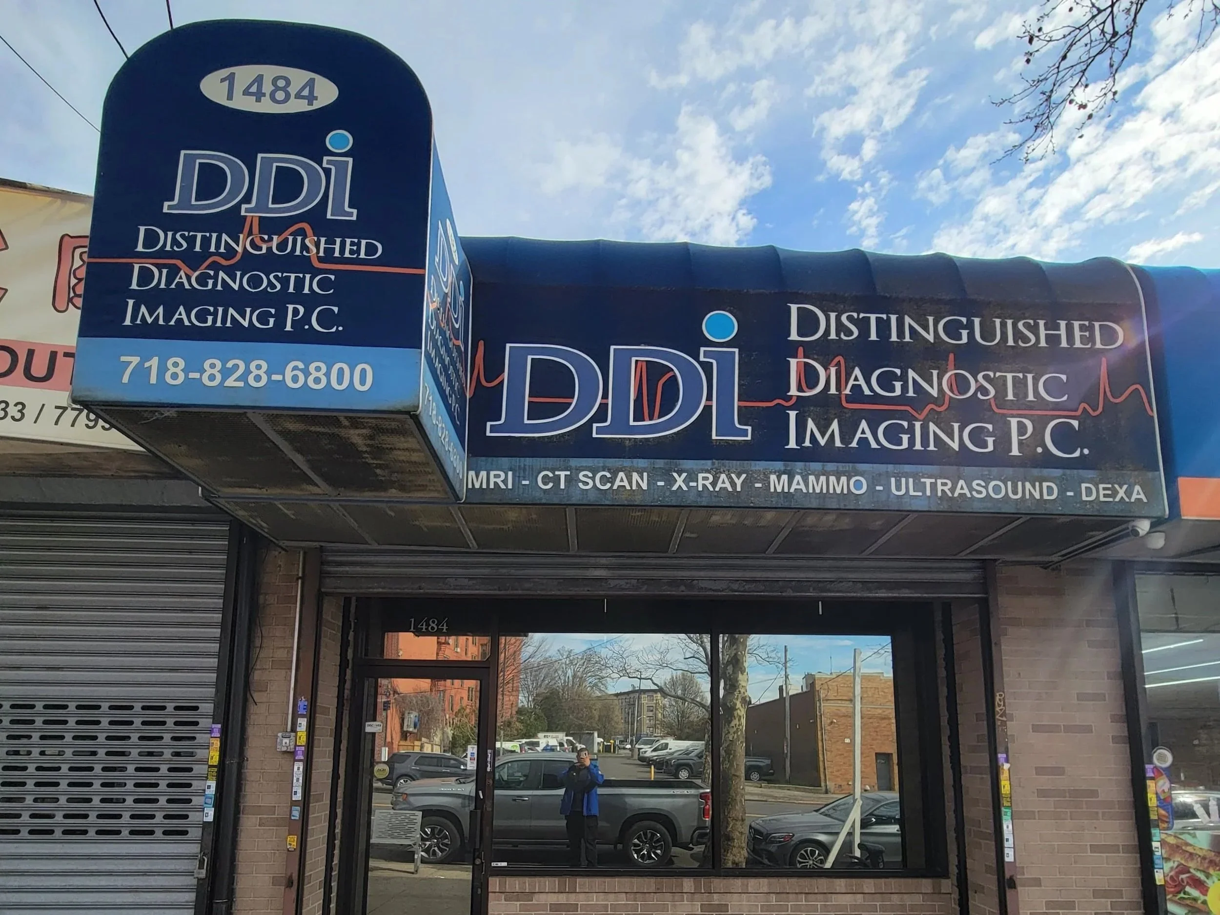 Image of Distinguished Diagnostic Imaging office front in the Bronx, New York